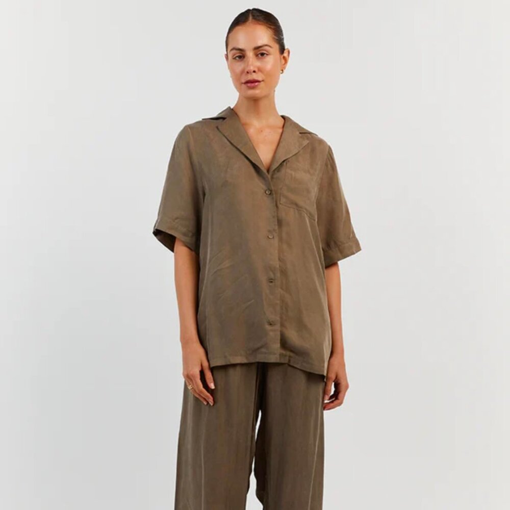 DISSH KINGSTON MOSS SHORT SLEEVE SHIRT 8